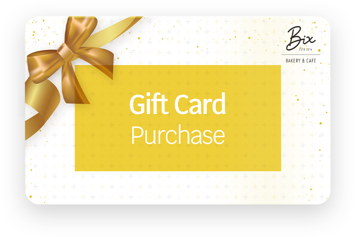 Bix Gift Card Front